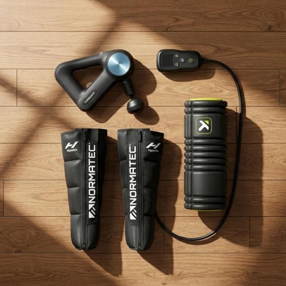 Muscle Recovery Tools Reviewed: We Tested Theragun Prime, Hyperice Normatec 3, and TriggerPoint GRID and Found a Clear Winner