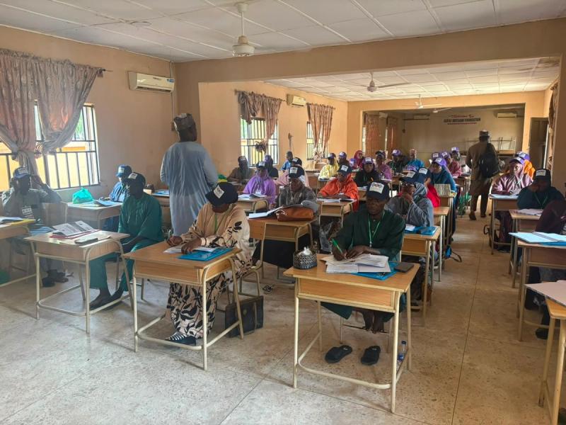 cross section of Trainees during the Day 2 SASES Program