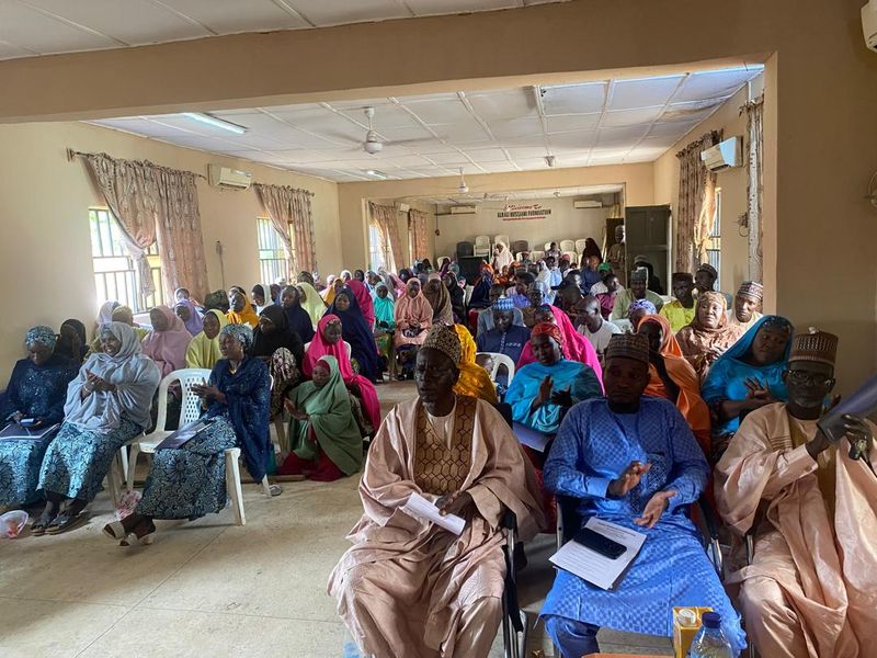 Cross Section of Trainees and Guests