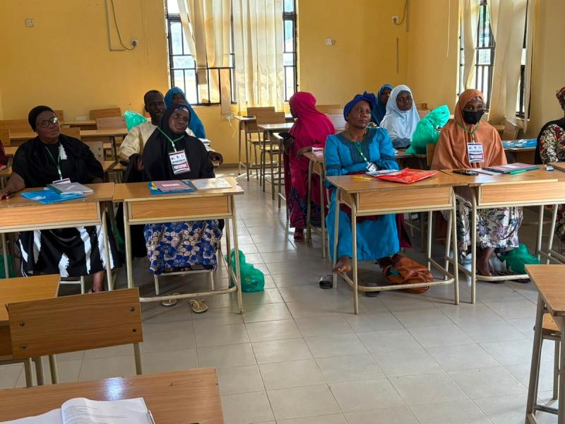 English Language Trainees during class session