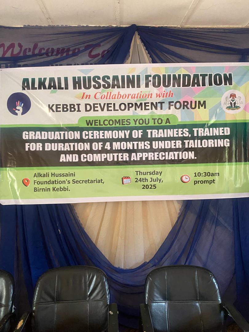 Graduation Ceremony of Trainees, Trained for Duration of 4 Months under Tailoring and Computer Appreciation