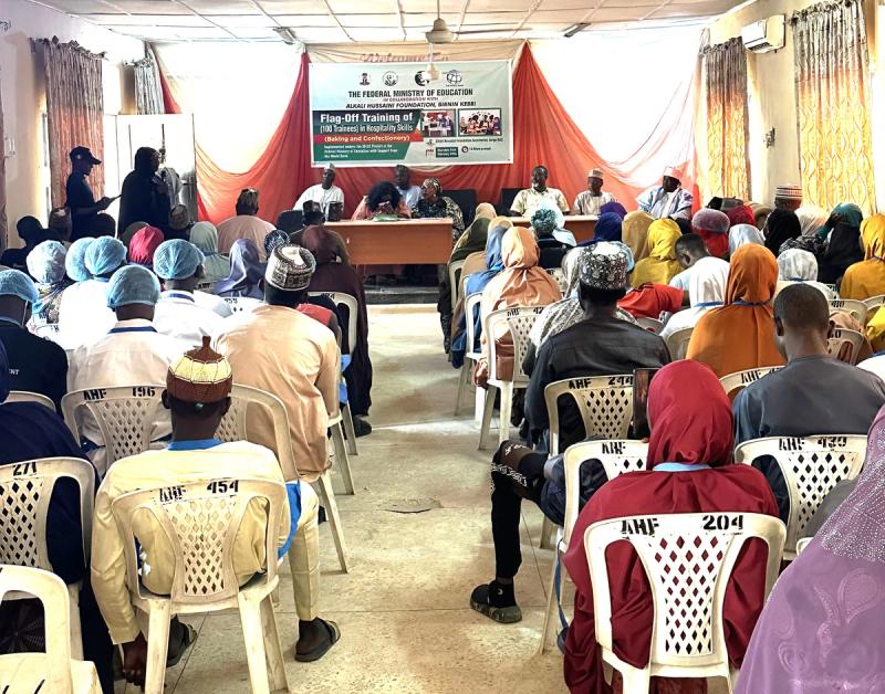 rear view of the Particpants/Trainees during the Event