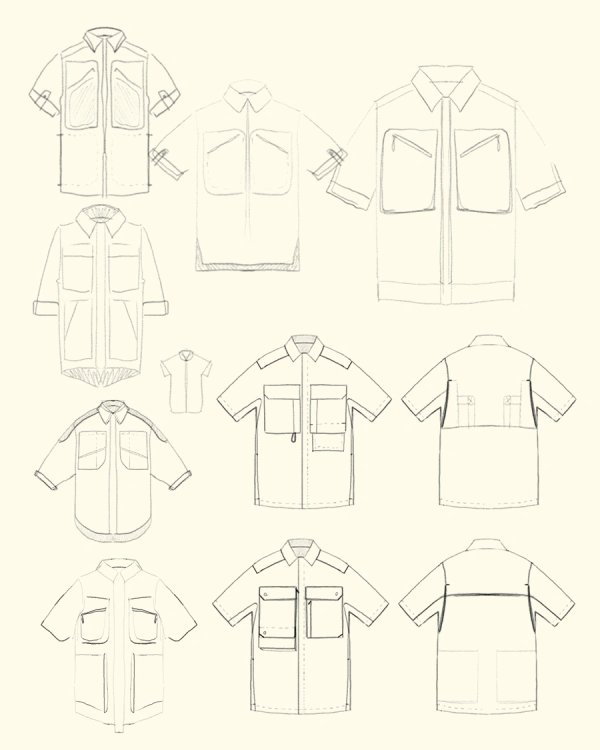 AW18 11BYBBS FISHING SHIRT DEVELOPMENT