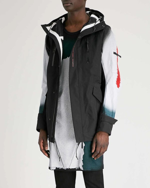 SS18 J2 3LAYER JACKET "DISTORSION" EDITORIAL