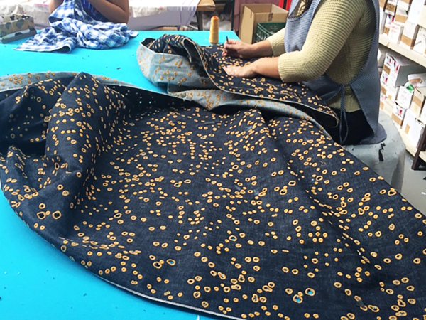 SS16 Metric Holes Embroidery Development
