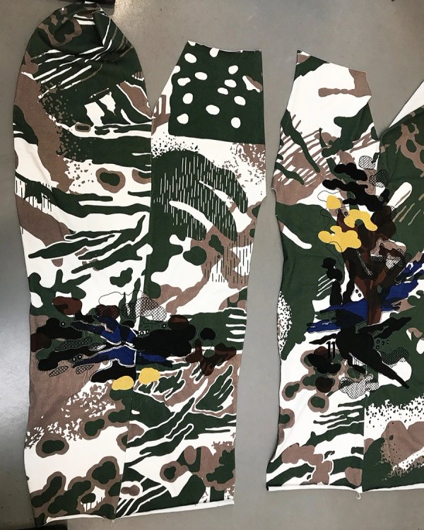 AW18 11BYBBS CAMOUFLAGE DEVELOPMENT