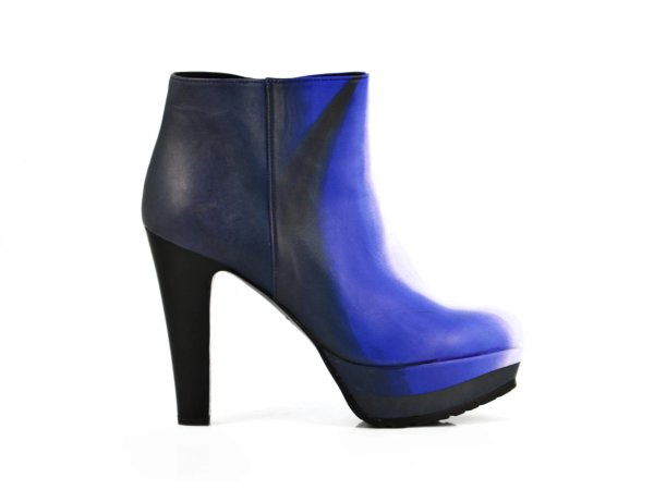 AW11 LEATHER PRINTED SHOES