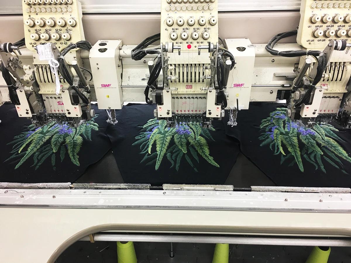 AW17 EMBROIDERY PRODUCTION