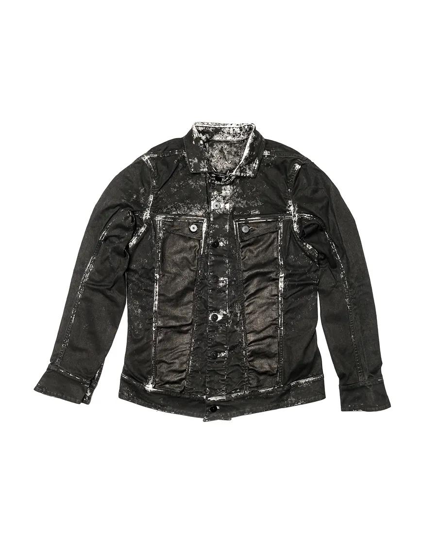 AW15 BLACK SNOW WASH