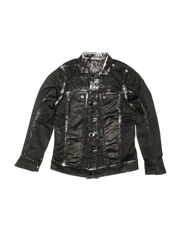 AW15 BLACK SNOW WASH