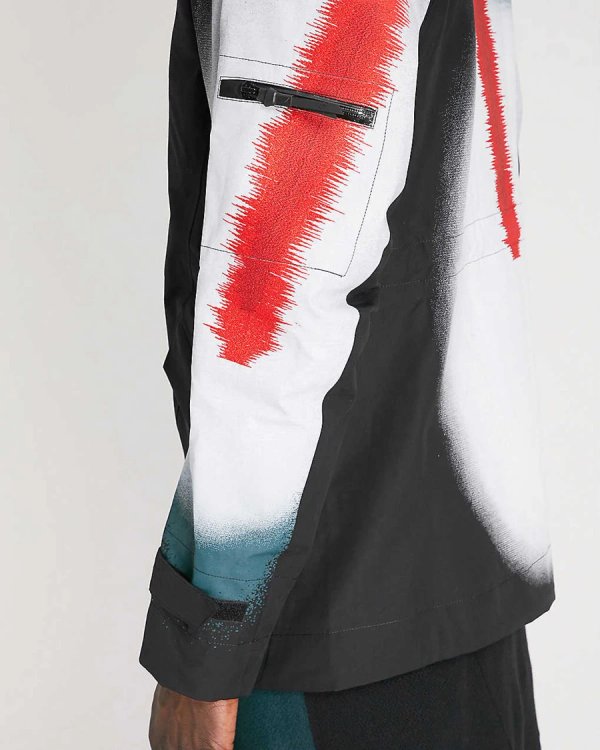 SS18 J2 3LAYER JACKET "DISTORSION" EDITORIAL