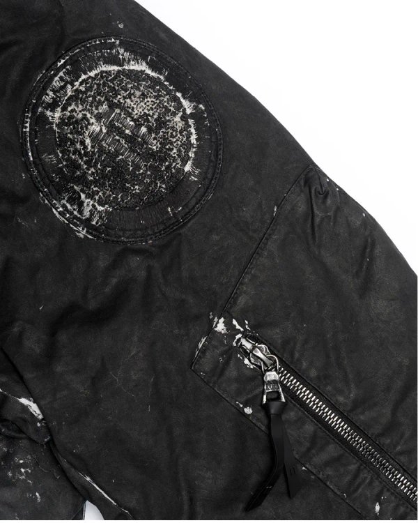 AW15 BLACK SNOW WASH
