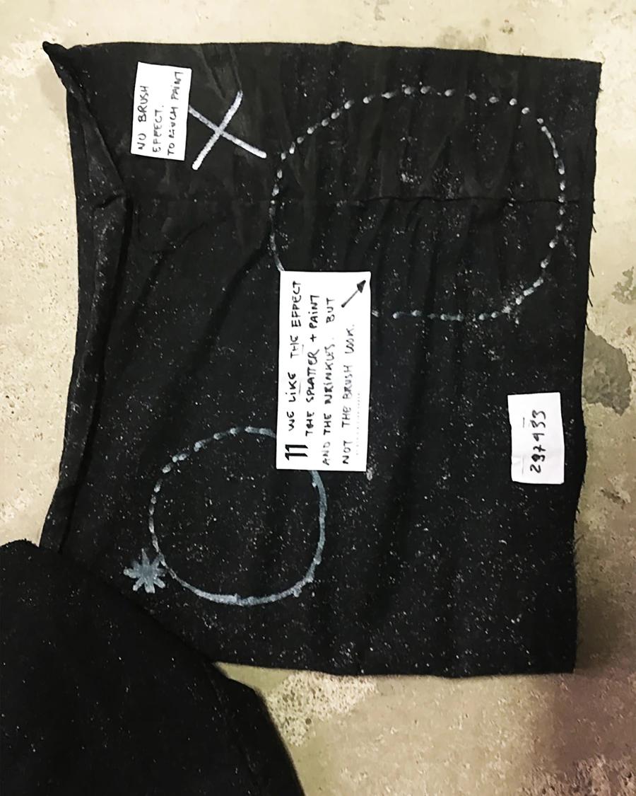 AW17 Washes development