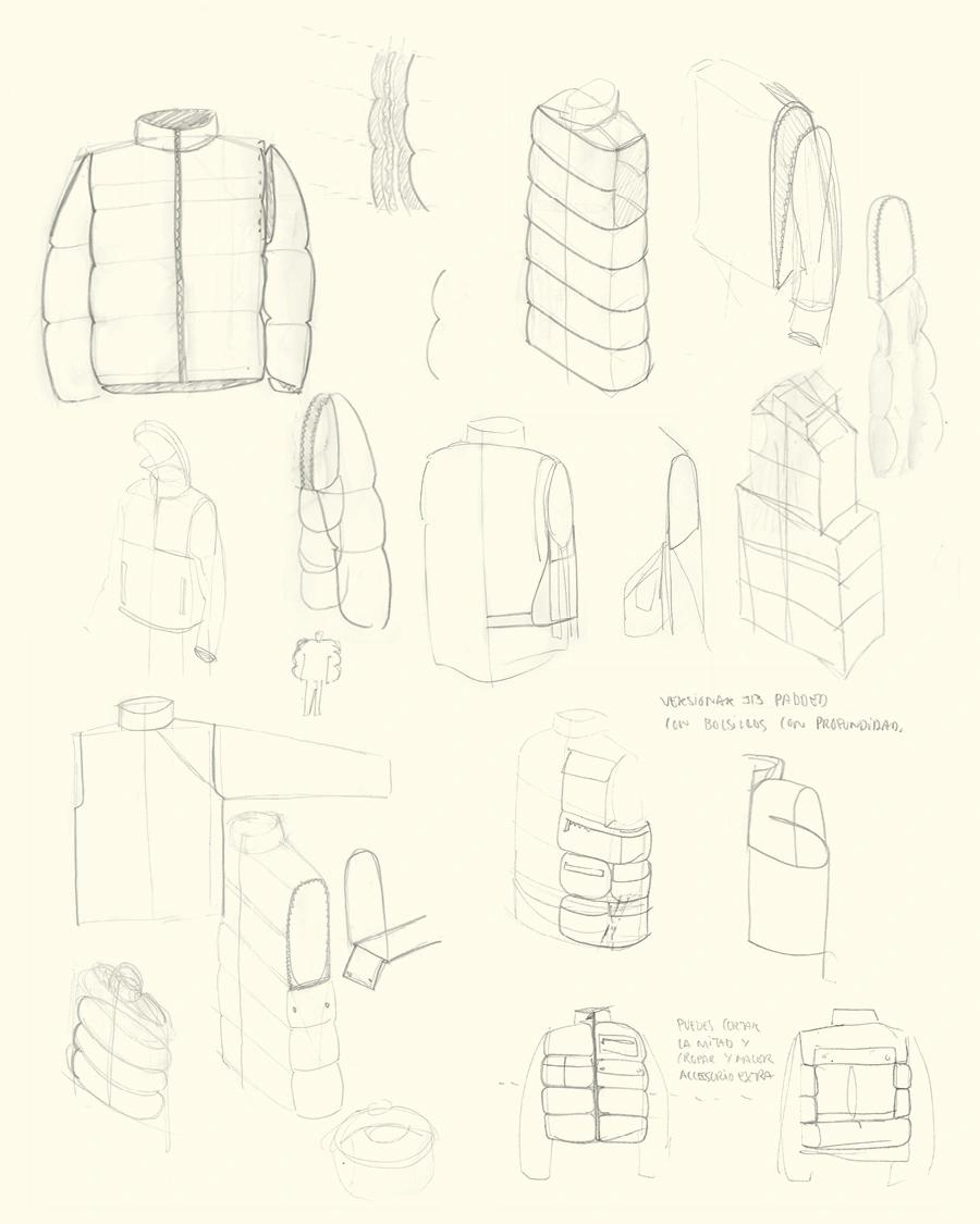 AW18 11BYBBS PADDED JACKET DEVELOPMENT