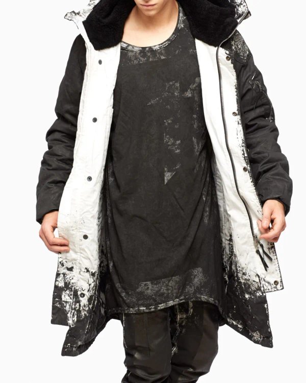 AW15 BLACK SNOW WASH