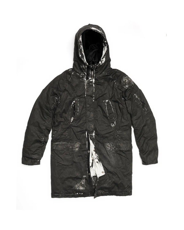 AW15 BLACK SNOW WASH