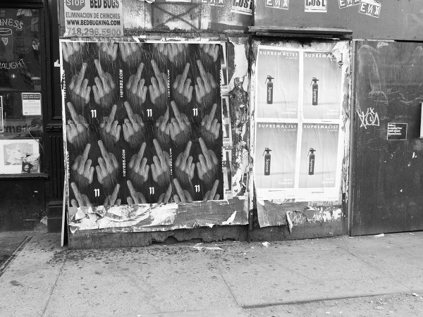 SS15 MIDDLEFINGER NY POSTER CAMPAIGN