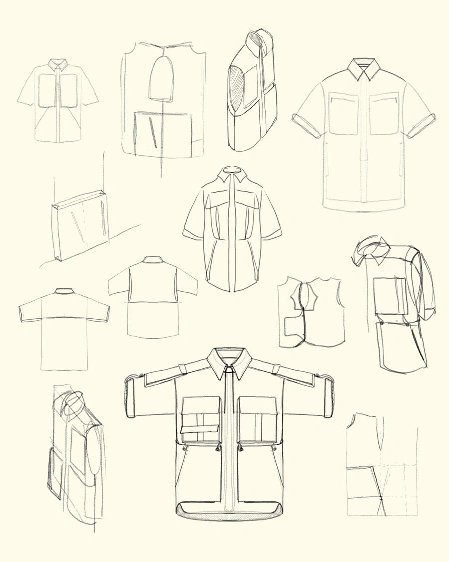 AW18 11BYBBS FISHING SHIRT DEVELOPMENT