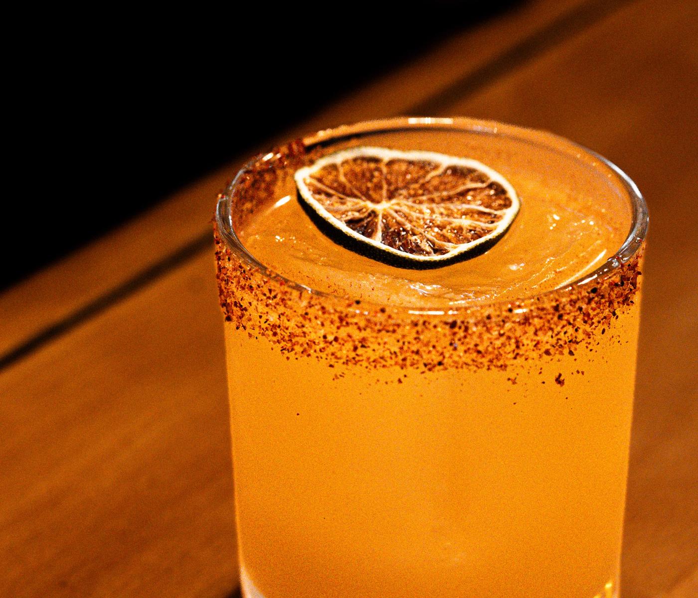 **Spicy** Margarita.