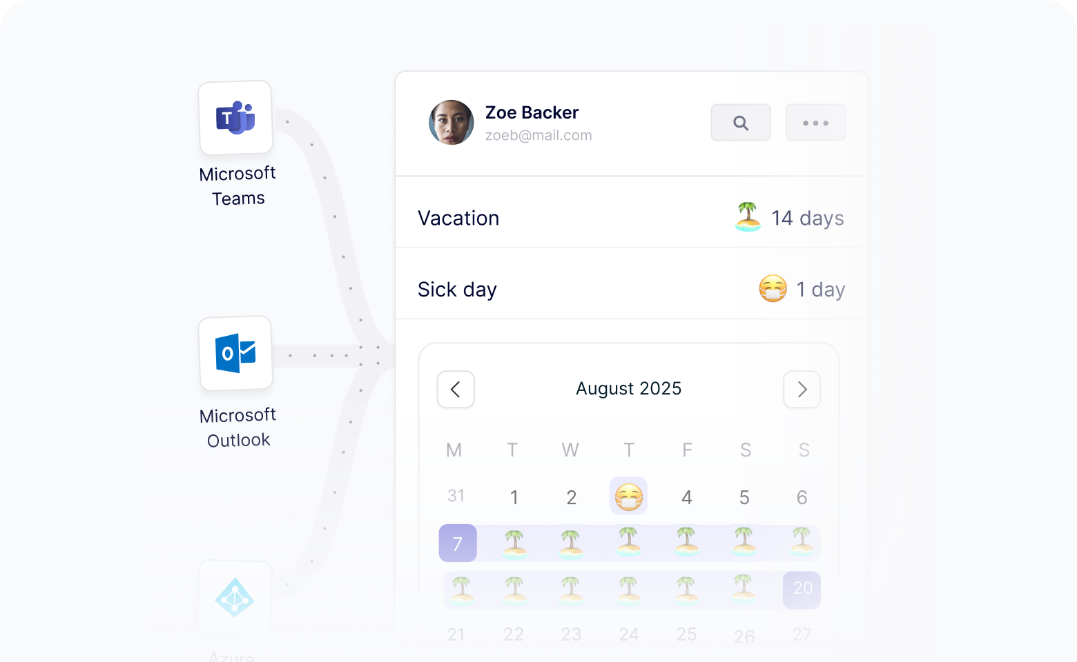 Absence management software for Microsoft Teams
