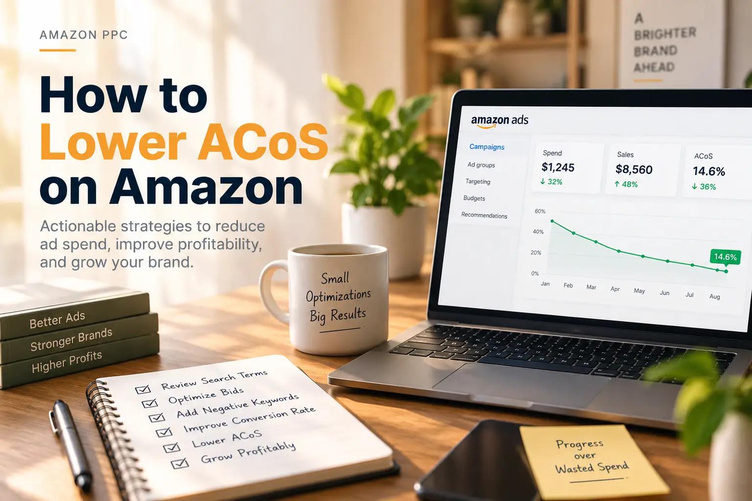 How to Lower ACoS on Amazon with PPC optimization strategies