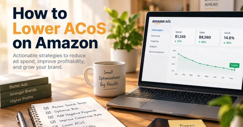 How to Lower ACoS on Amazon with PPC optimization strategies