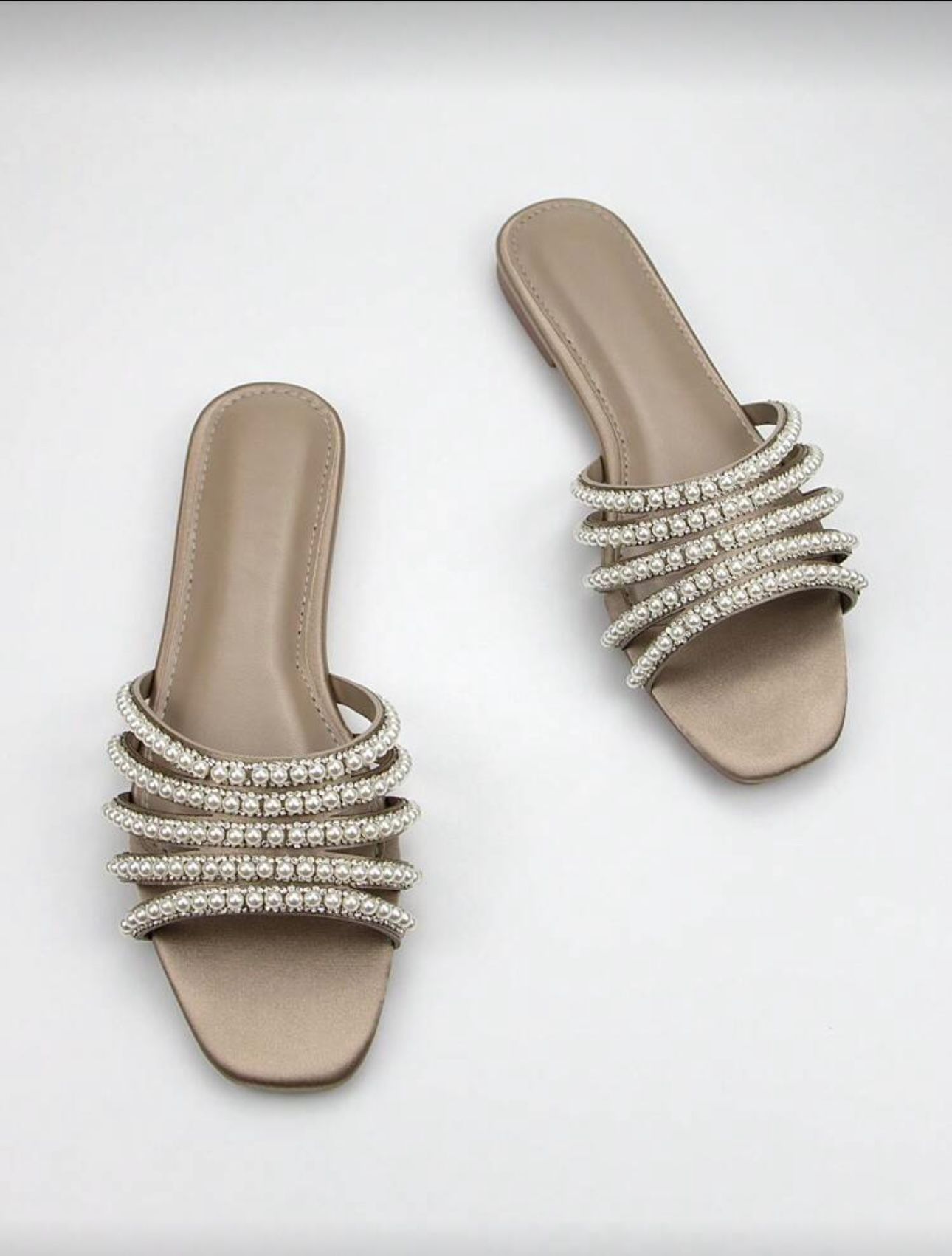Beige Slippers