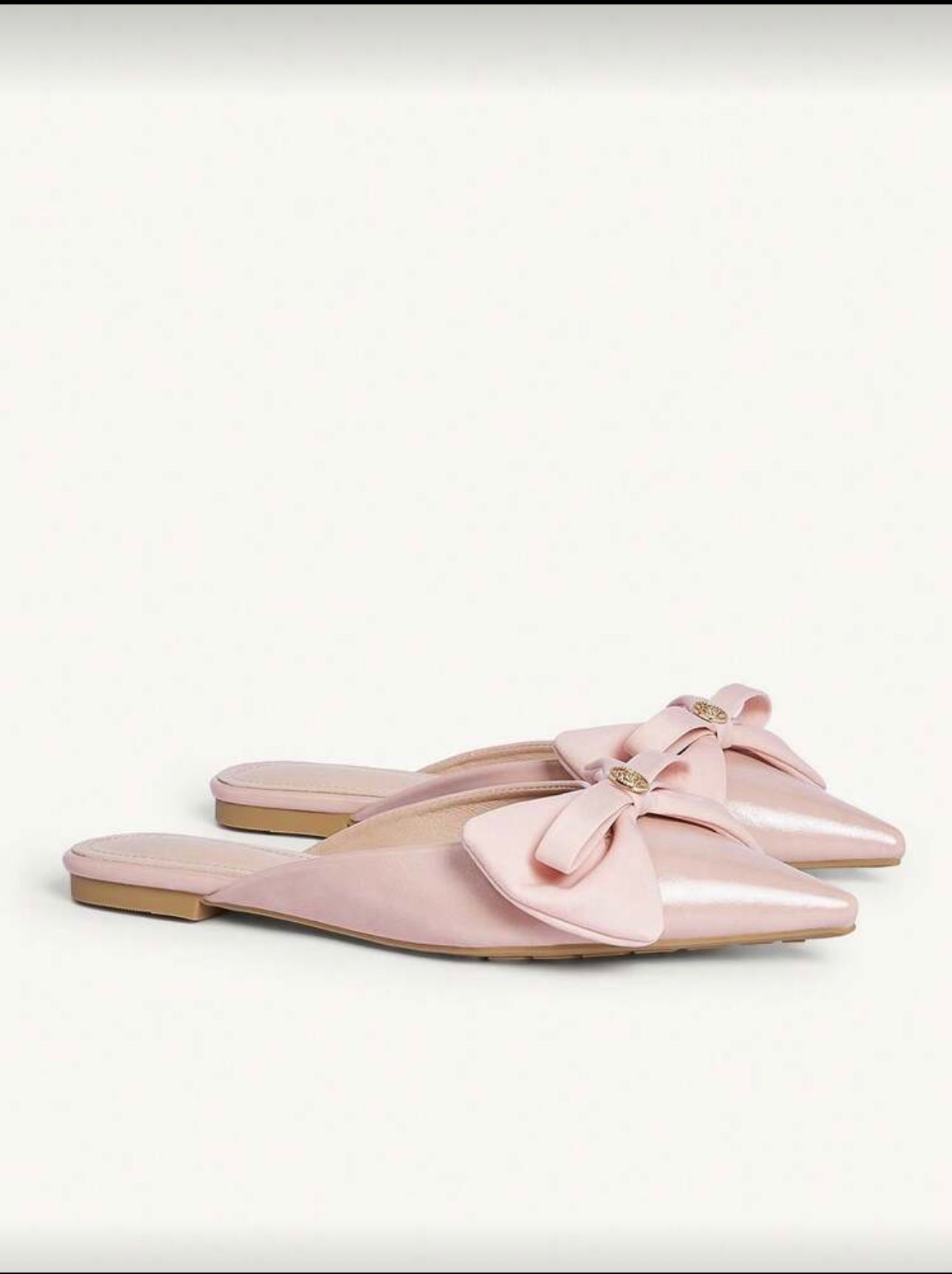 Pink Bow Flats