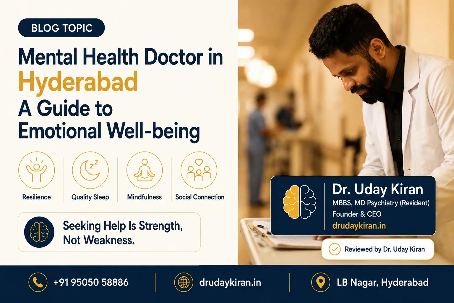 Mental Health Doctor Hyderabad: A Comprehensive Guide to Emotional Well-being