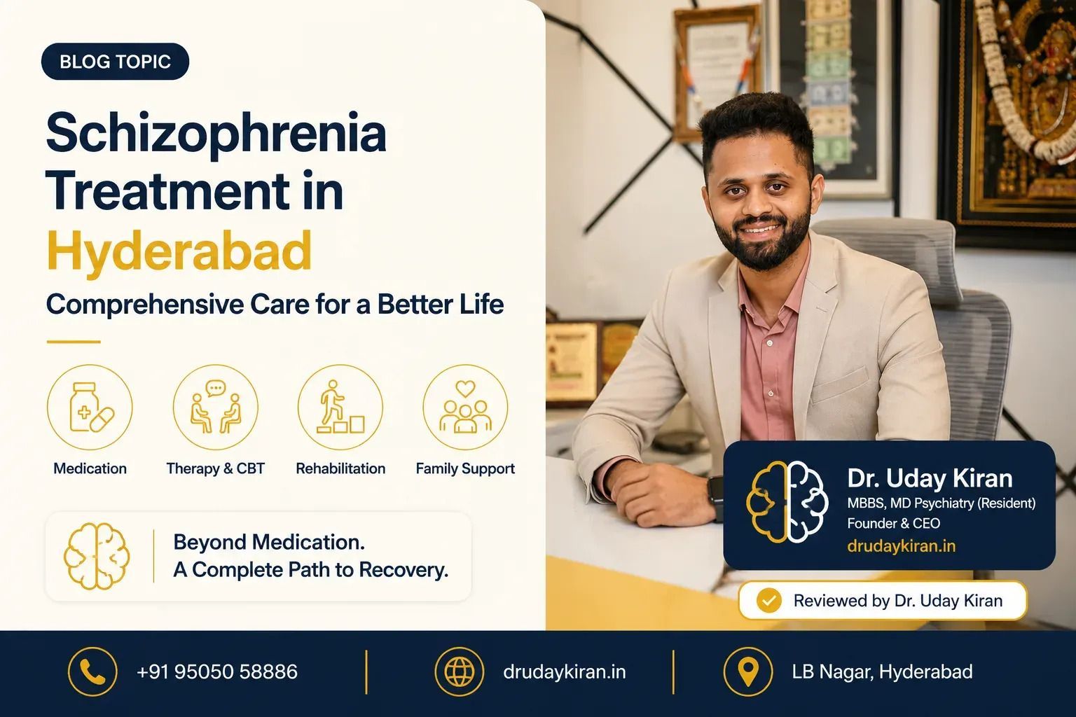 Schizophrenia Treatment Hyderabad: What to Expect During Diagnosis and Treatment