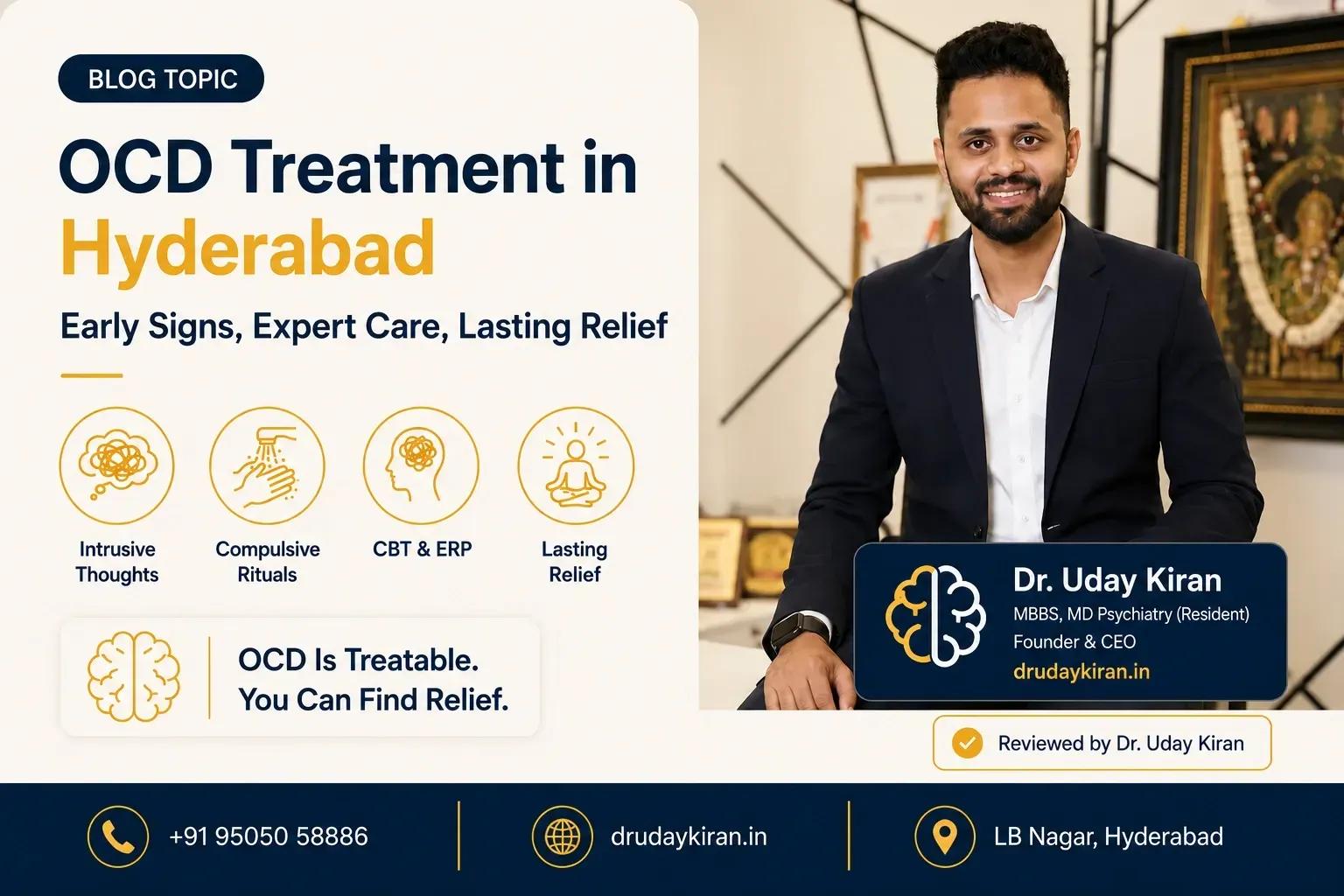 How CBT Helps in OCD Treatment in Hyderabad | Bharosa Hospitals