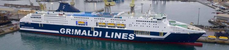 Grimaldi Lines – 17% One-Day Discount – Ferries to Sardinia, Sicily, Greece, Spain and Italy
