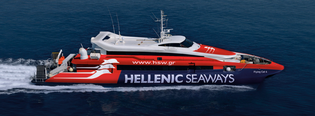 Flying Cat 3 ferry - Operated by Hellenic Seaways | AFerry