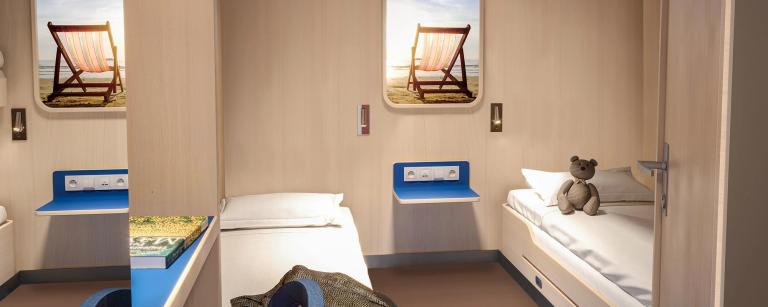 2 Berth Accessible Inside Cabin