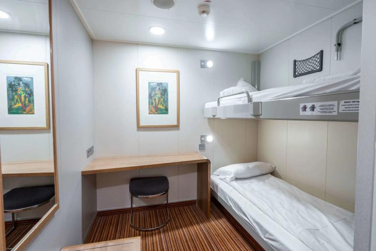 2 Berth Inside Cabin