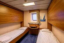2 Berth Outside Cabin, Lower Beds