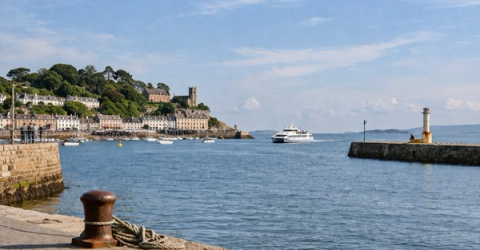 Manche Îles Express 페리를 이용한 채널 제도행