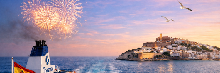Trasmed – 50% off return ferry tickets for Valencia to Ibiza