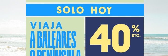 Today Only! Ferries to Balearics -40% with Trasmed