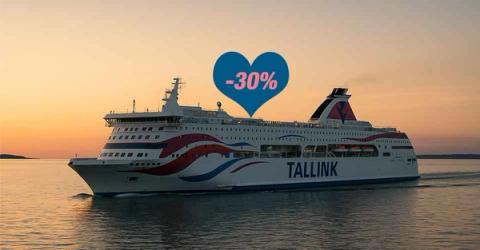 Up to 30% off ferry trips between Helsinki, Tallinn and Stockholm — Singles’ Day Special from 29,60€