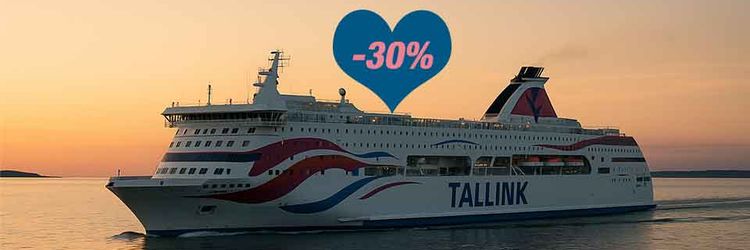 Up to 30% off ferry trips between Helsinki, Tallinn and Stockholm — Singles’ Day Special from 29,60€