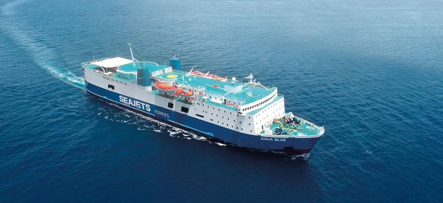 Aqua Blue Ferry