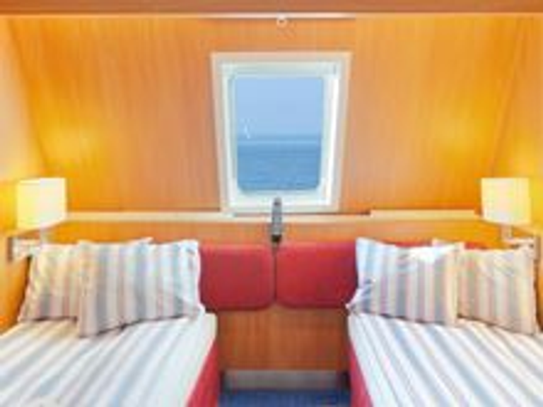 2 Berth Front View Outside Cabin