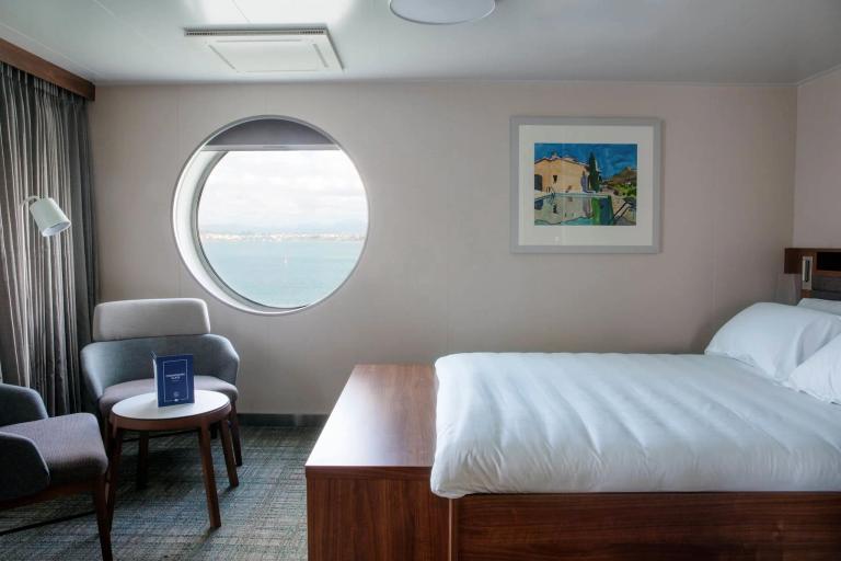 Kabina typu Commodore Suite z 2 miejscami noclegowymi