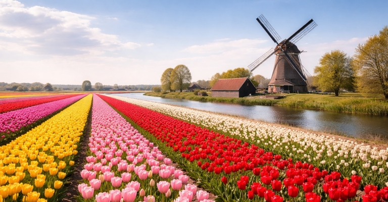 Ferries to the Netherlands – Tulip season trips from the UK