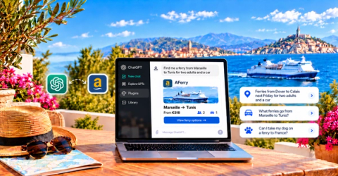 NEW: Find your next ferry with AFerry in ChatGPT