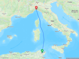 Tunis - Genua
