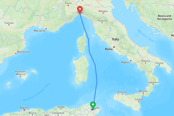 Тунис-Генуа