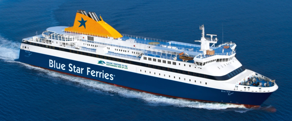 Blue Star Myconos Ferry