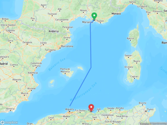 Марсилия-Bejaia